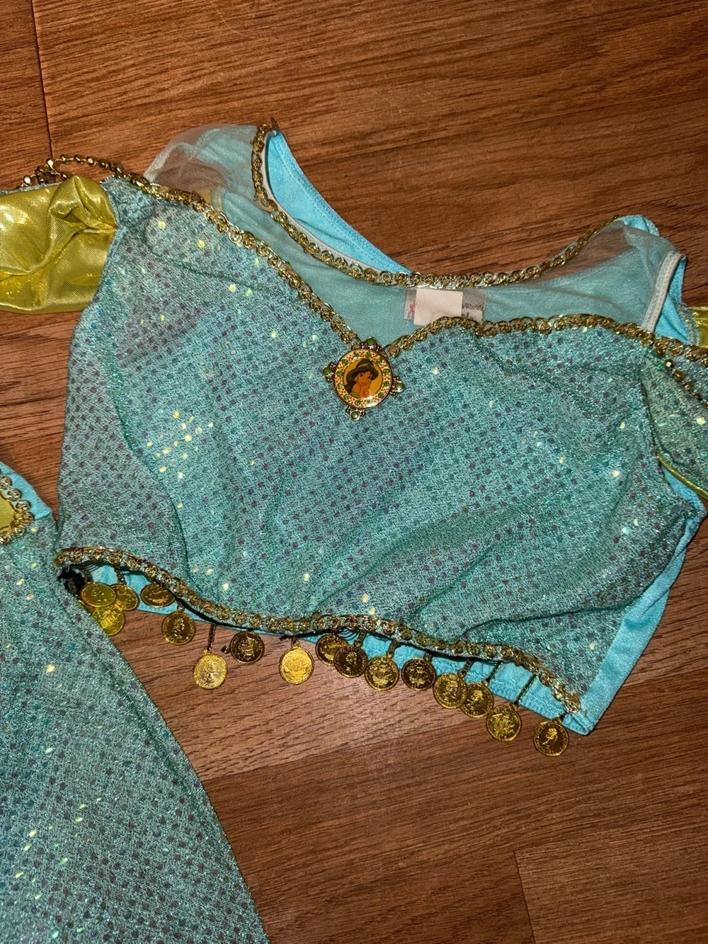Vintage Disney Aladdin Princess jasmine kids dress up/costume